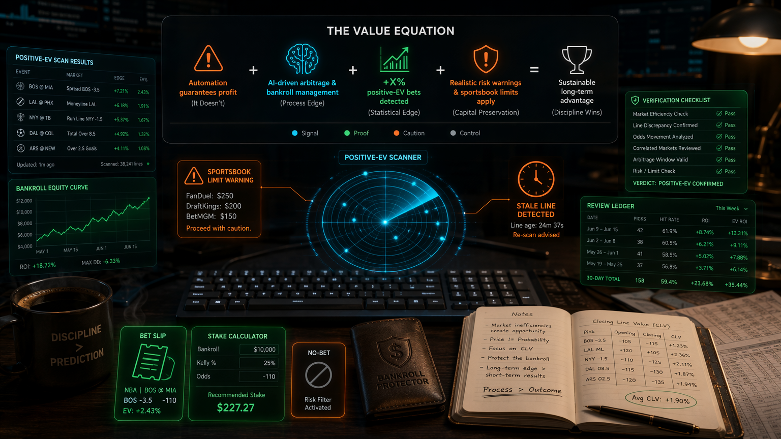 AI Betting Prompts and Research: How to Ask Better Questions The Mechanism That Matters infographic