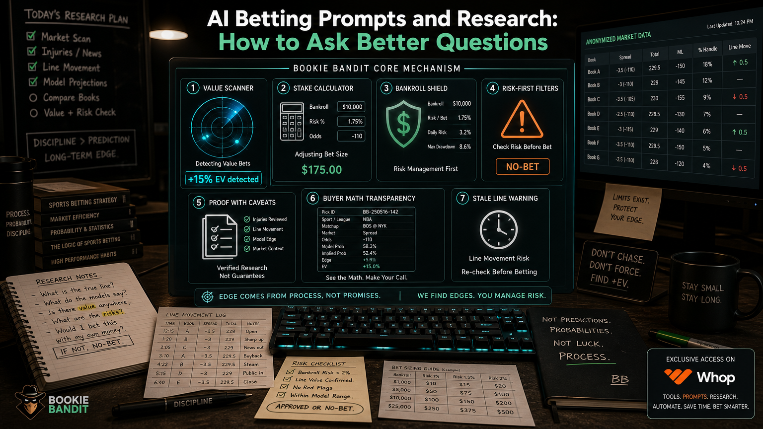 AI Betting Prompts and Research: How to Ask Better Questions Alternatives And Tradeoffs infographic