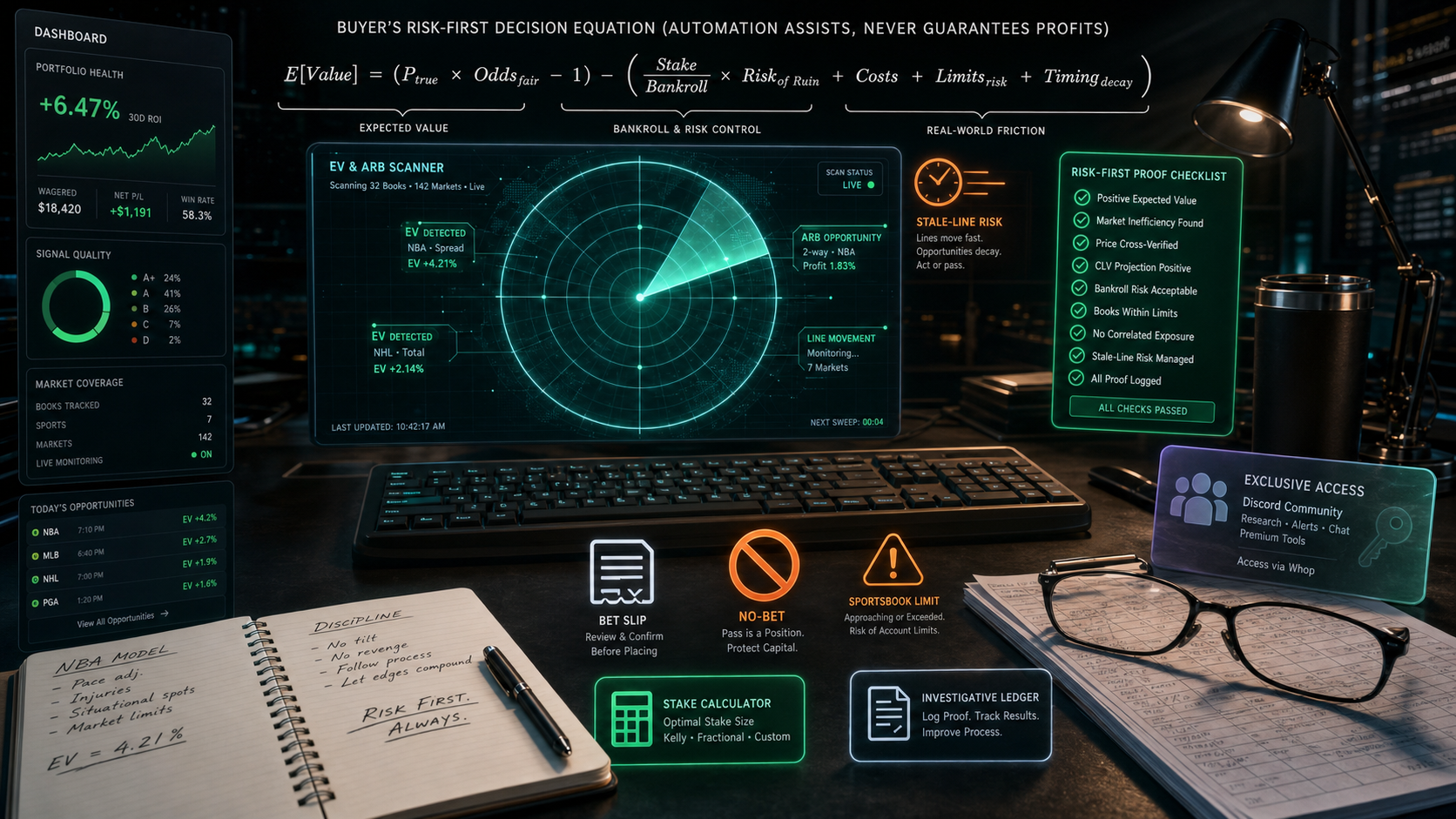 AI Sports Betting Bot Guide: What Automation Can and Cannot Do Where It Can Hurt You infographic