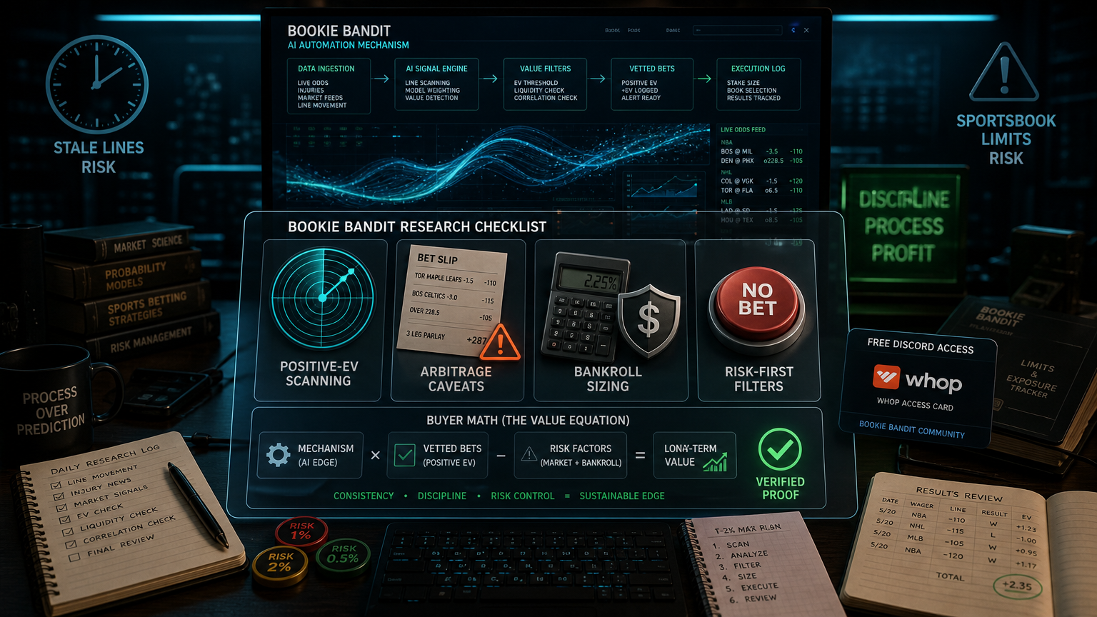 Betting Bot Trial Checklist: 14 Questions Before You Connect Accounts What Bookie Bandit Actually Is infographic