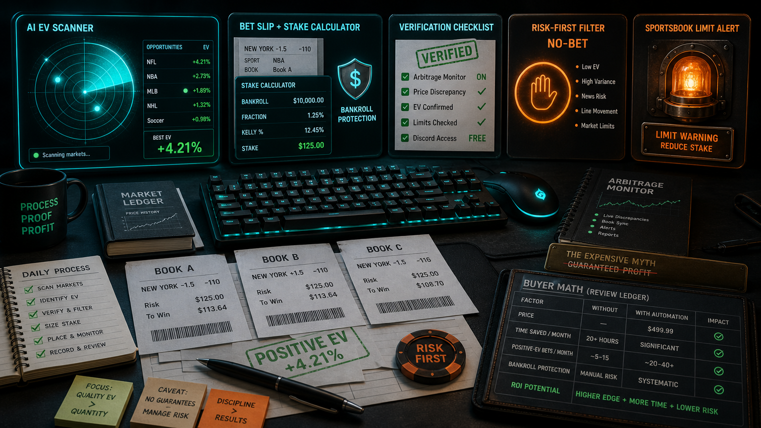 Bookie Bandit Pro Review: When a $499.99 Bot Makes Sense Final Verdict infographic