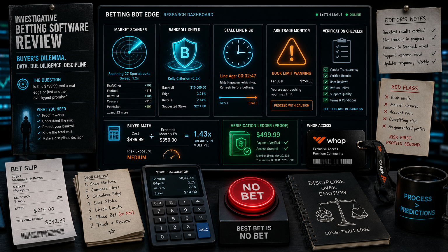 Bookie Bandit Pro Review: When a $499.99 Bot Makes Sense The Mechanism That Matters infographic