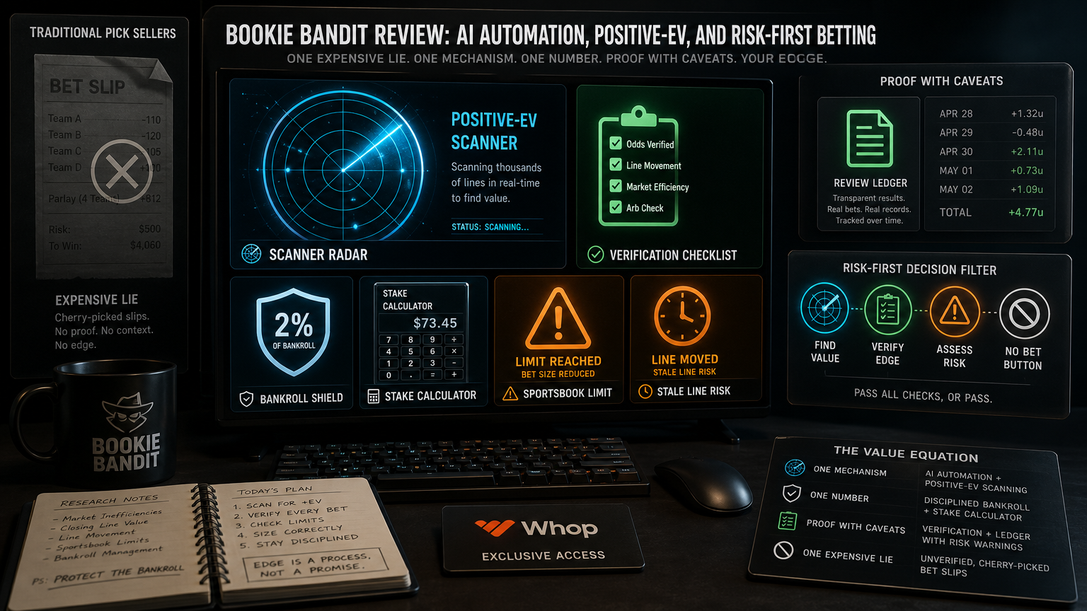Bookie Bandit vs Pick Sellers: Software, Slips, and Accountability The Mechanism That Matters infographic