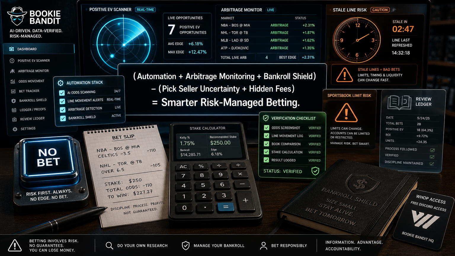 Bookie Bandit vs Pick Sellers: Software, Slips, and Accountability Where The Tool Can Help infographic