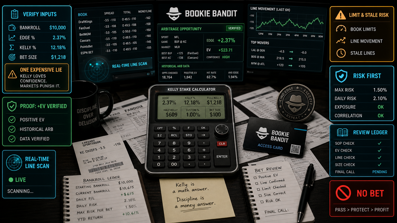 Kelly Criterion Bankroll Sizing: Useful Guardrail or False Comfort? Final Verdict infographic