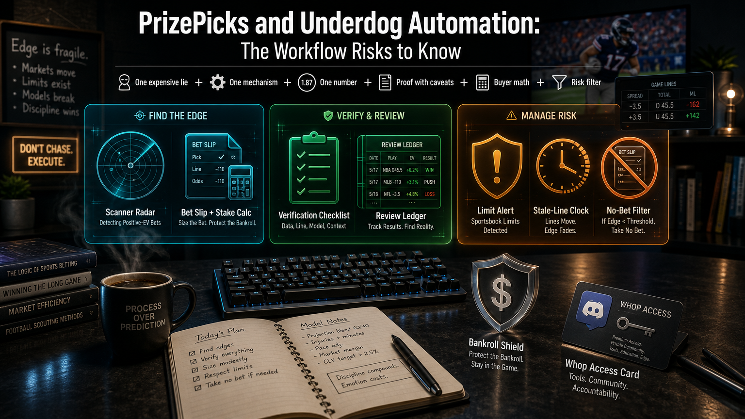 PrizePicks and Underdog Automation: The Workflow Risks to Know Final Verdict infographic