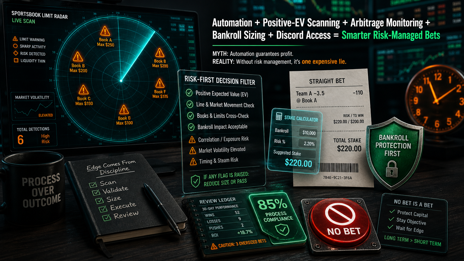 Sportsbook Limits and Automation Risk: The Problem Nobody Wants to Lead With Seven-Day Test Plan infographic